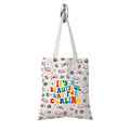 TSOTMO Cute Curling Tote Bag for Curling Fans Sport Lover Gift - It's a Beautiful Day for Curling