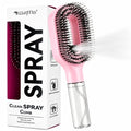 Portable 2-in-1 Kids Detangler Brush with Water Spray - Pink