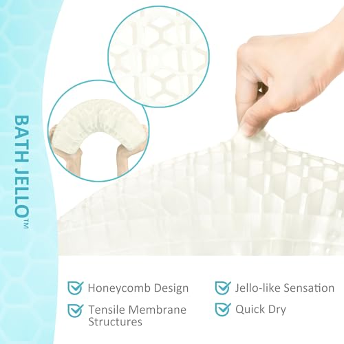 Sunlit Bath Jello Gel Lumbar Support Bath Pillow