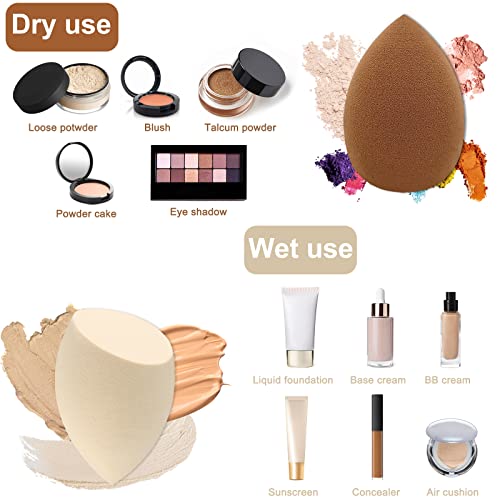 12-Piece Makeup Sponge Set, Latex-Free Blender Applicators