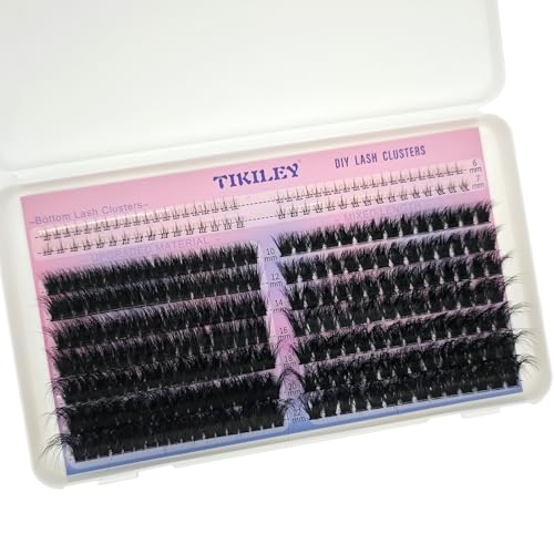 Fluffy D Curl Lash Clusters - 10-22mm Faux Mink Eyelashes