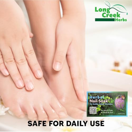 Long Creek Herbs 100% Natural Herbal Nail & Foot Soak Treatment