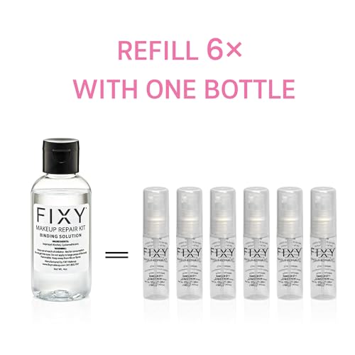 FIXY Makeup Repair Spray - 4oz Solution to Restore Pressed Powders, Eyeshadow, Blush, Bronzer & Highlighter | Vegan, Fragrance-Free, Paraben-Free | Ideal for Makeup Artists & Eco-Conscious Beauty