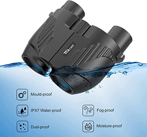 20X25 Compact Binoculars for Adults and Kids,Large Eyepiece Waterproof Binocular，Easy Focus Small Binoculars for Bird Watching,Hiking and Concert