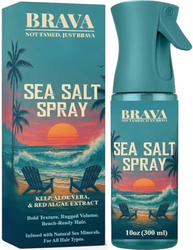 Sea Salt Spray for Men - Beach Wave Texturizer & Volume, 10 Oz