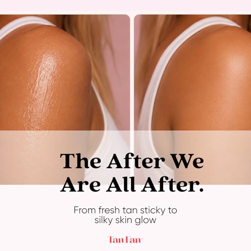 Tan Fan Self Tan Drying Powder Kit with Body Brush