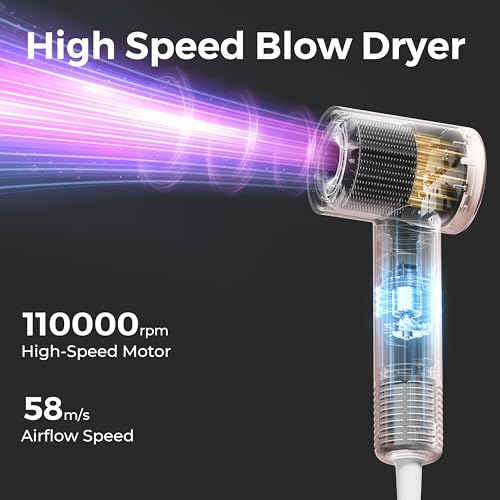 Dual Voltage Travel Hair Dryer 1200W Fast Drying