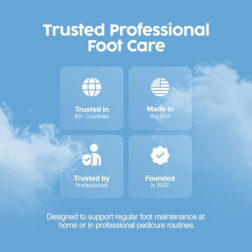 Footlogix Double-Sided Stainless Steel Foot File - Pedicure Callus Remover