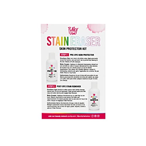 Punky Stain Eraser Skin Protector Kit – Hair Dye Remover
