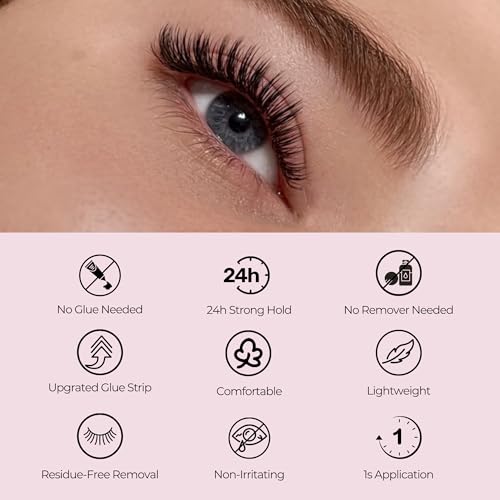 Self Adhesive Eyelash Clusters Kit Wispy Fluffy C Curl