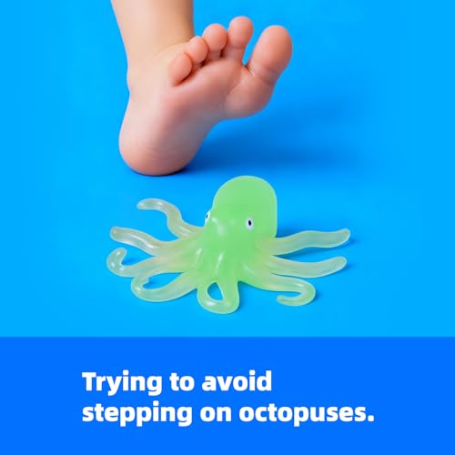 Oeasic Don’t Step in Octopus Kids Board Game – Blindfold Ocean Dodge fun for ages 4+