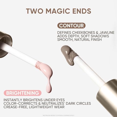 JUDYDOLL Cool Toned 2-in-1 Liquid Contour & Under-Eye Brightener