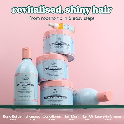 Nature Spell Bond Repair Haircare Collection - 6 Step Vegan System