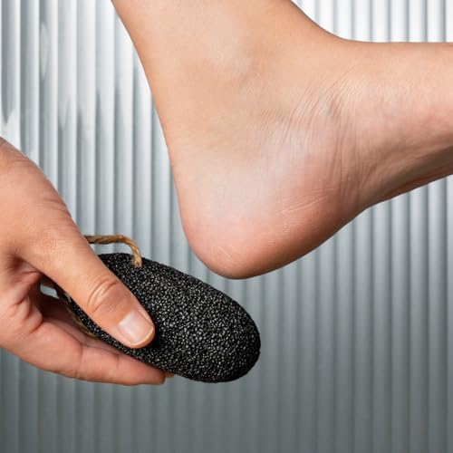 Natural Volcanic Pumice Stone Foot Scrubber Set - 2 Pcs Callus Remover