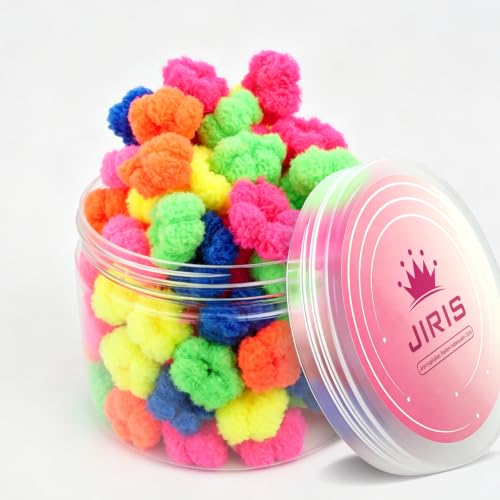 Baby Hair Ties 100PCS - Soft Cotton Elastic Bands for Fine Hair