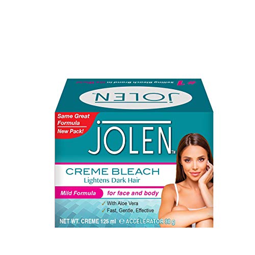 Facial Bleach Cream Mild 125ml for Unwanted Hair Lightening - Aloe Vera