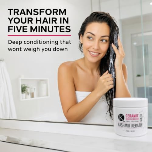 Kashmir Keratin Ceramic Hair Mask 8 oz