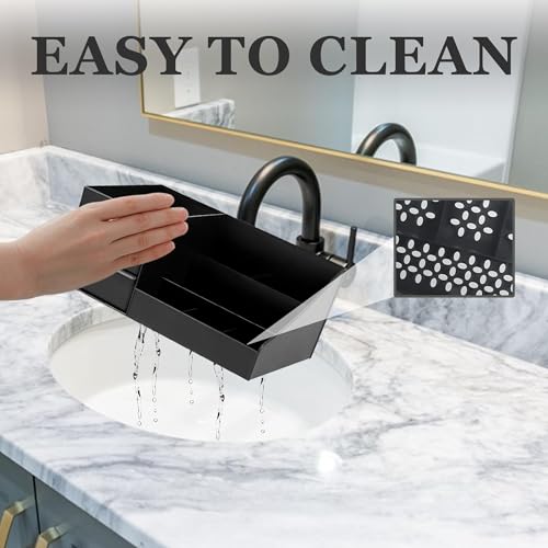 Men's Cologne Organizer with 7 Compartments & 2 Drawers