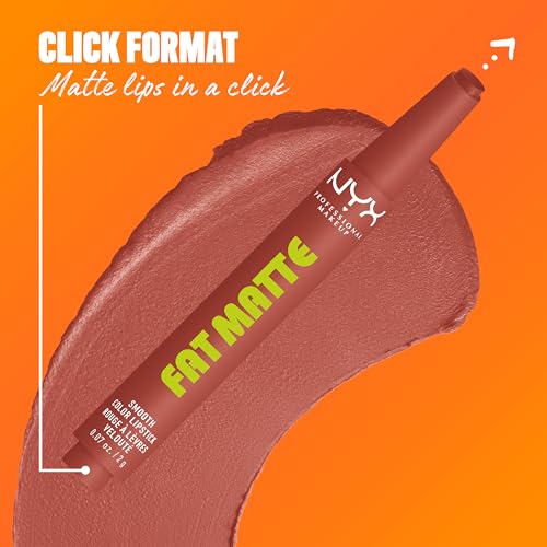 NYX Fat Matte Lipstick - Rose Robe (Rose Nude)