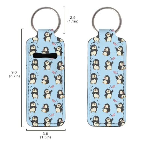Chapstick Keychain Holder for Women – Lip Balm Carrier