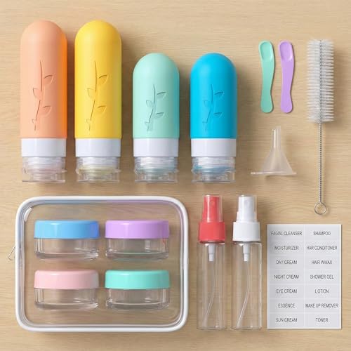 Travel Bottles Kit 16-Pack TSA Approved Leak Proof