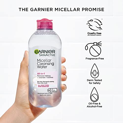 Garnier Micellar Cleansing Water – All Skin Types, 3 Pack