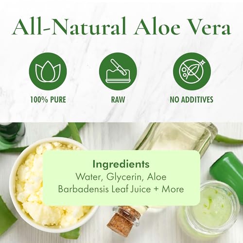 Aloe Vera Butter ?Hydration of Dry Skin Caused By Eczema, Psoriasis, Rosacea, Sun Burn, Wind Burn, and General Chapping 16 Oz