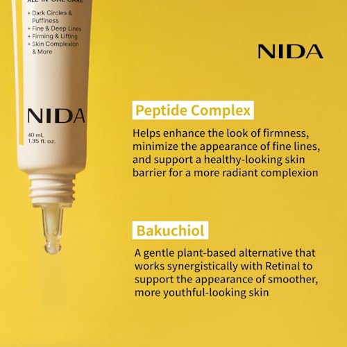 NIDA Revive Eye Cream with Retinal & Peptides | 40ml