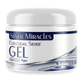 Silver Miracles - Colloidal Silver Gel - Nano Silver Gel Wound Care - Healing Ointment for Burns & Irritated Skin - for All Skin Types - 4 Oz Unscented