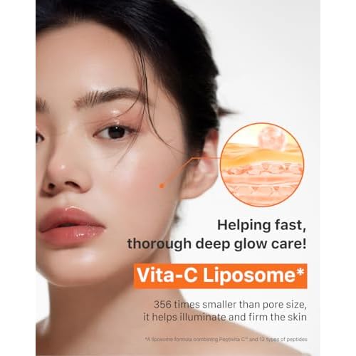 Real Barrier | Peptivita C Blemish Serum | Face Serum for Uneven Skin Tone & Smooth Texture | Vitamin C Face Care for Sensitive Skin | Facial Skin Care Products | Korean Skincare | 1.01 fl oz (30ml)