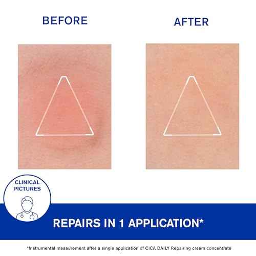 URIAGE Cica-Daily Repairing Gel-Cream for Face | Made With Prebiotic, Centella Asiatica & D-Panthenol, Ultra-light gel, Paraben & Fragrance-Free, Non-comedogenic, 40 mL / 1.35 oz