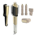Shark FlexStyle Glam Hair Styler Set with Ceramic & Powerful Air, Straight & Wavy Hair, Gold - HD6051S