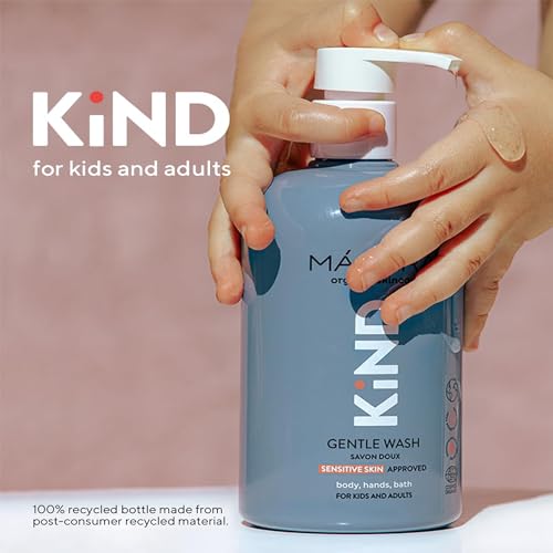 Madara Organic Skincare | KIND Gentle Body Wash ? Organic Certified Kids Body Wash, Suitable For The Delicate Skin Of Kids And Adults, Non-drying Formula, Sensitive Skin-approved, 13.18oz