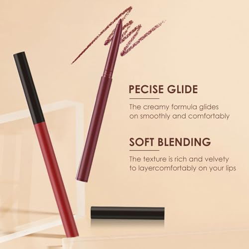 BestLand 6Pc Matte Liquid Lipstick & Liner Set