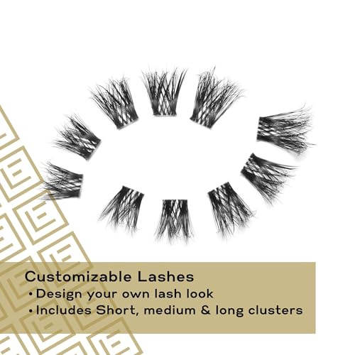 Eylure Luxe Faux Mink Mega Volume Eyelash Clusters (Pack of 2)