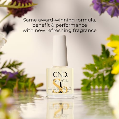 CND The Cuticle Couple SolarOil & Cuticle Eraser Set - 0.5 oz Each