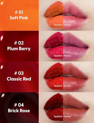 Berrisom Lip My Tint Pack - Long Lasting Peel Off Lip Stain