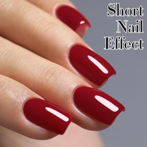 Double Rhythm Dark Red A1104 Gel Nail Polish 15ml Soak-Off Pure Color