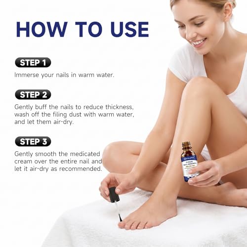 FOLUPIA Toenail Fungus Treatment with Tolnaftate – Extra Strength Nail Repair Serum 1 Fl Oz