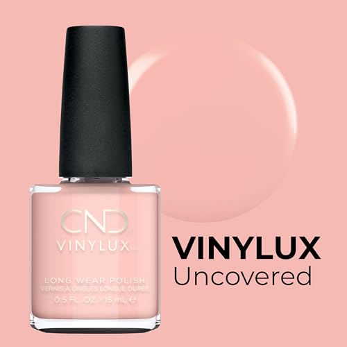 CND Vinylux Longwear Nude Nail Polish, Gel-like Shine & Chip Resistant Color, Uncovered, 0.5 fl. oz