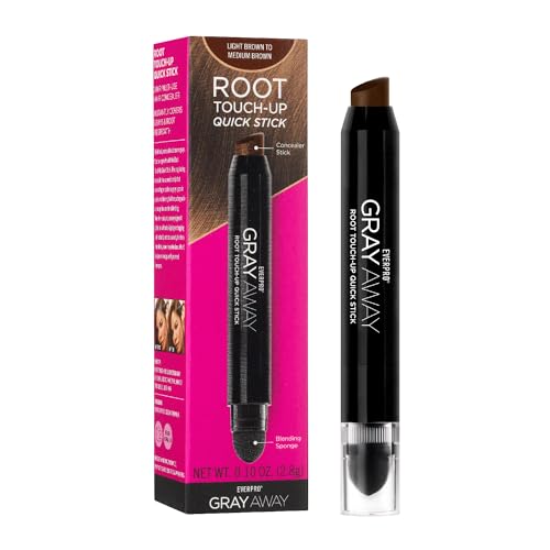 EVERPRO Gray Away Root Touchup Quick Stick, Light Brown