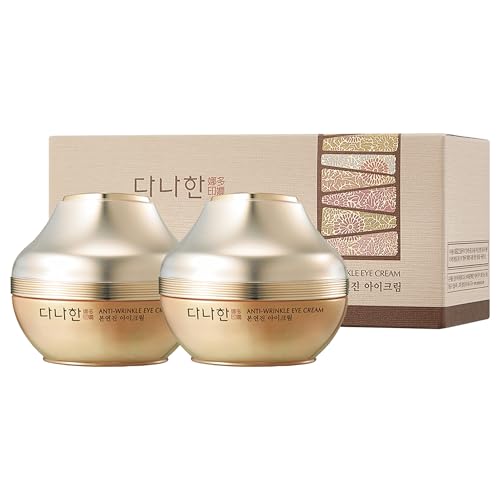 Bon Yeon Jin Red Ginseng Eye Cream Duo Set (2 Pack, Total 60 mL) ? Korean Under-Eye Care | Helps Reduce the Look of Dark Circles & Fine Lines | Ceramide + Shea Butter