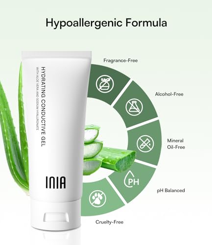 INIA Micro-Current Conductive Gel - Hydrating Primer with Hyaluronic Acid