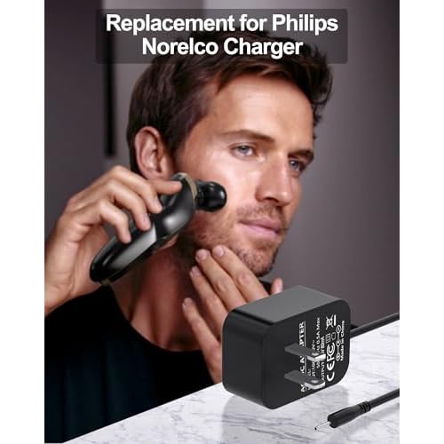 1.6V 80mA Replacement for Philips Norelco Charger Compatible with Philips G370 G250 G270 G290 G380 D350 G390, G470, G480 Grooming System and Beard Hair Trimmer QC5015 QG3080 QG3150 HQG265 HQG265