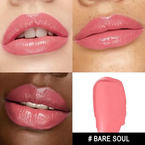 MAKI YIKA Moisturizing Nude Pink Lipstick for Dry Lips