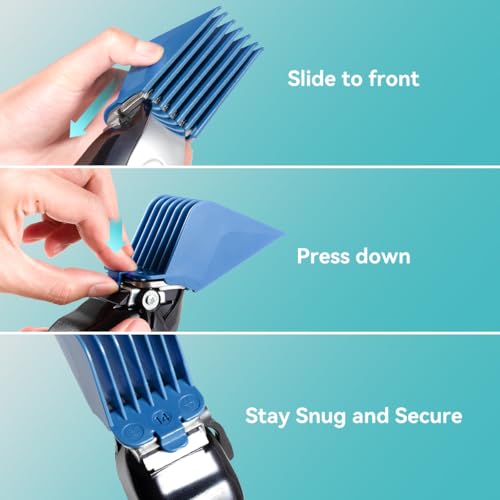 Wahl Clipper Guards 4-Piece Set - Color Coded Replacement Combs