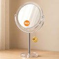 Auxmir 8" Double Sided Magnifying Mirror 1X/30X with Stand