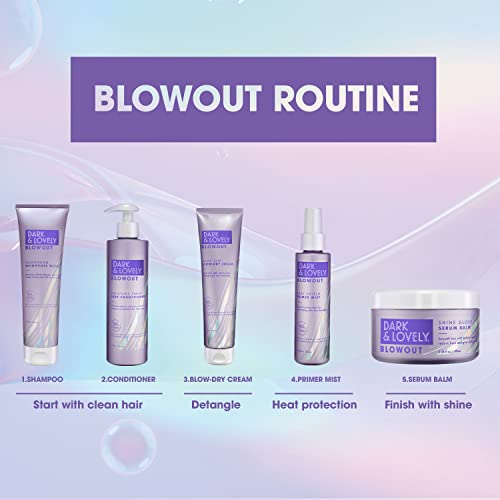Dark and Lovely Blowout Moisture Hair Mask & Conditioner 12 oz