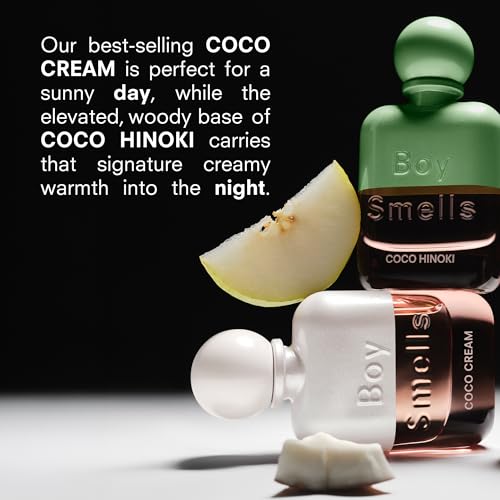Boy Smells Coco Hinoki Eau de Parfum 0.34oz Unisex Long Lasting Fragrance