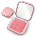 Bistopia Powder Blush Palette - 4 Pink & Peach Shades with Mirror